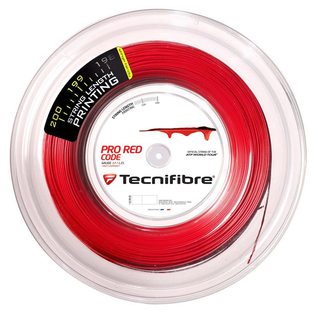 [Tecnifibre] Red Code 17g (Red)